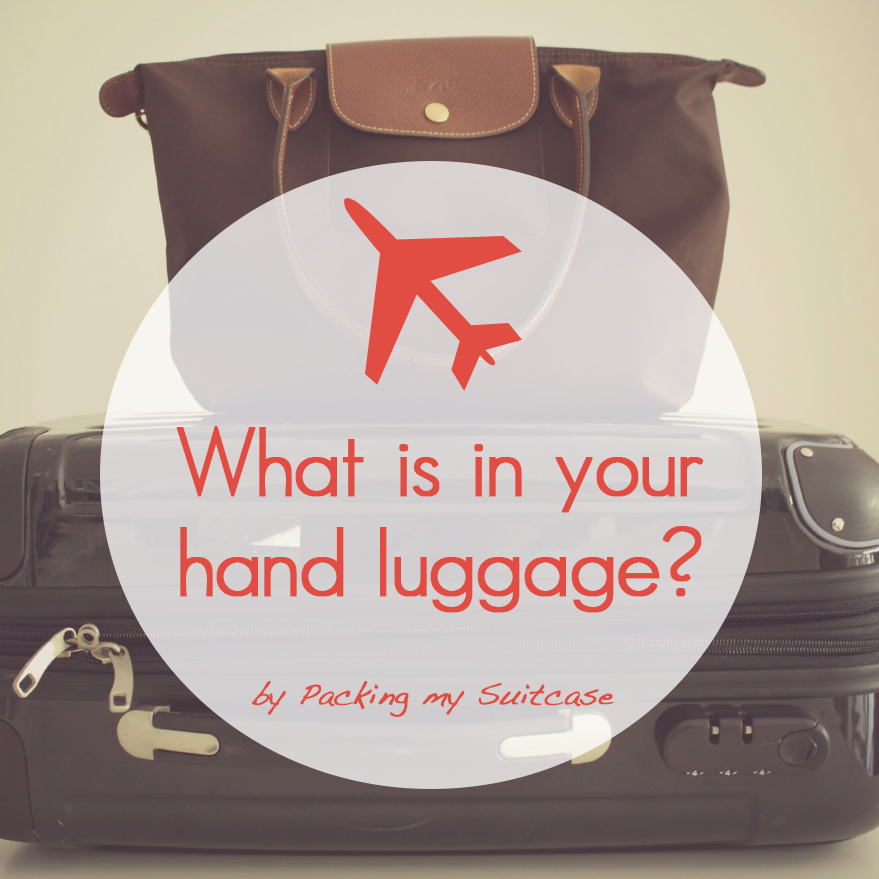 What is in your hand luggage? Packing My Suitcase
